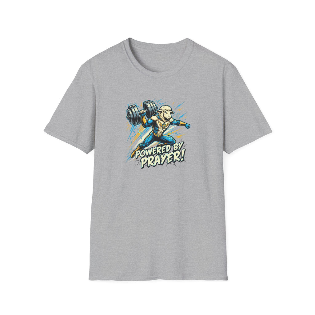 Powered By Prayer! T-Shirt.