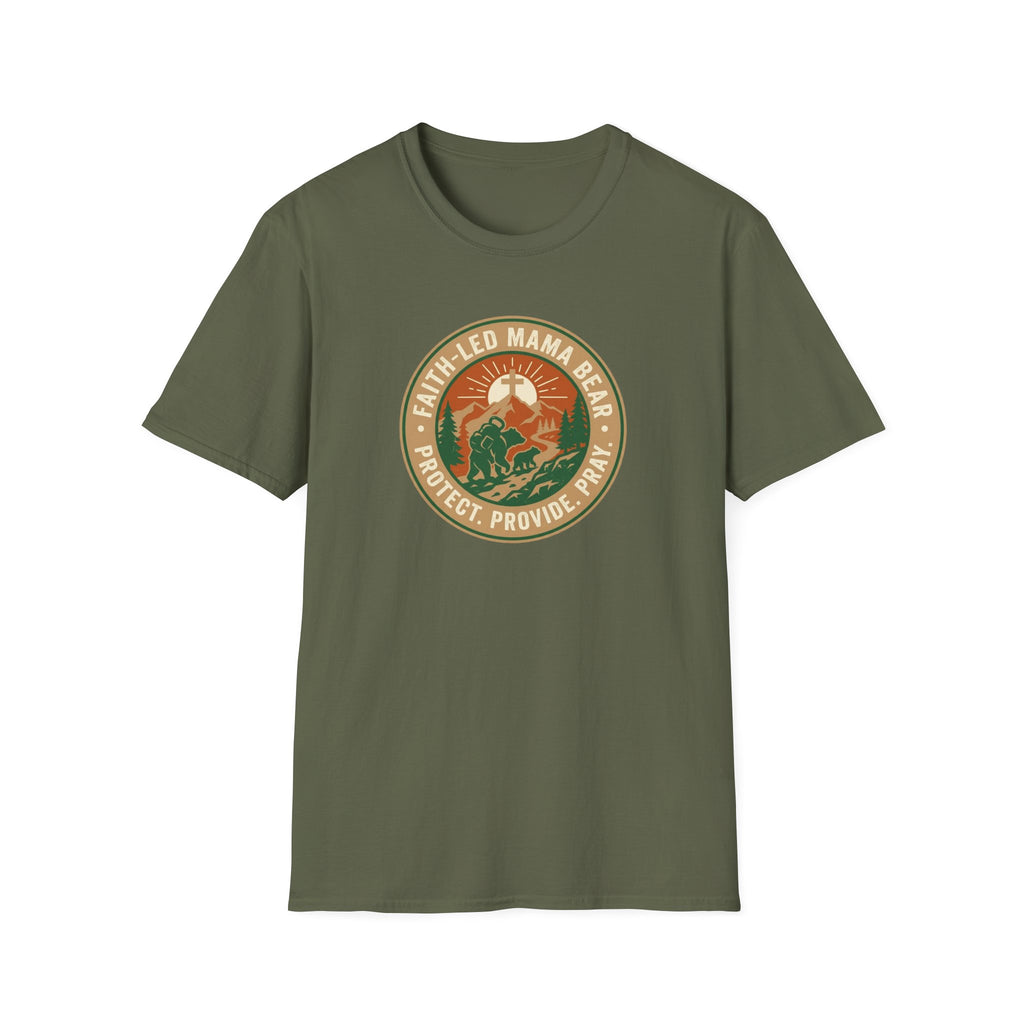 Faith-Led Mama Bear T-Shirt.