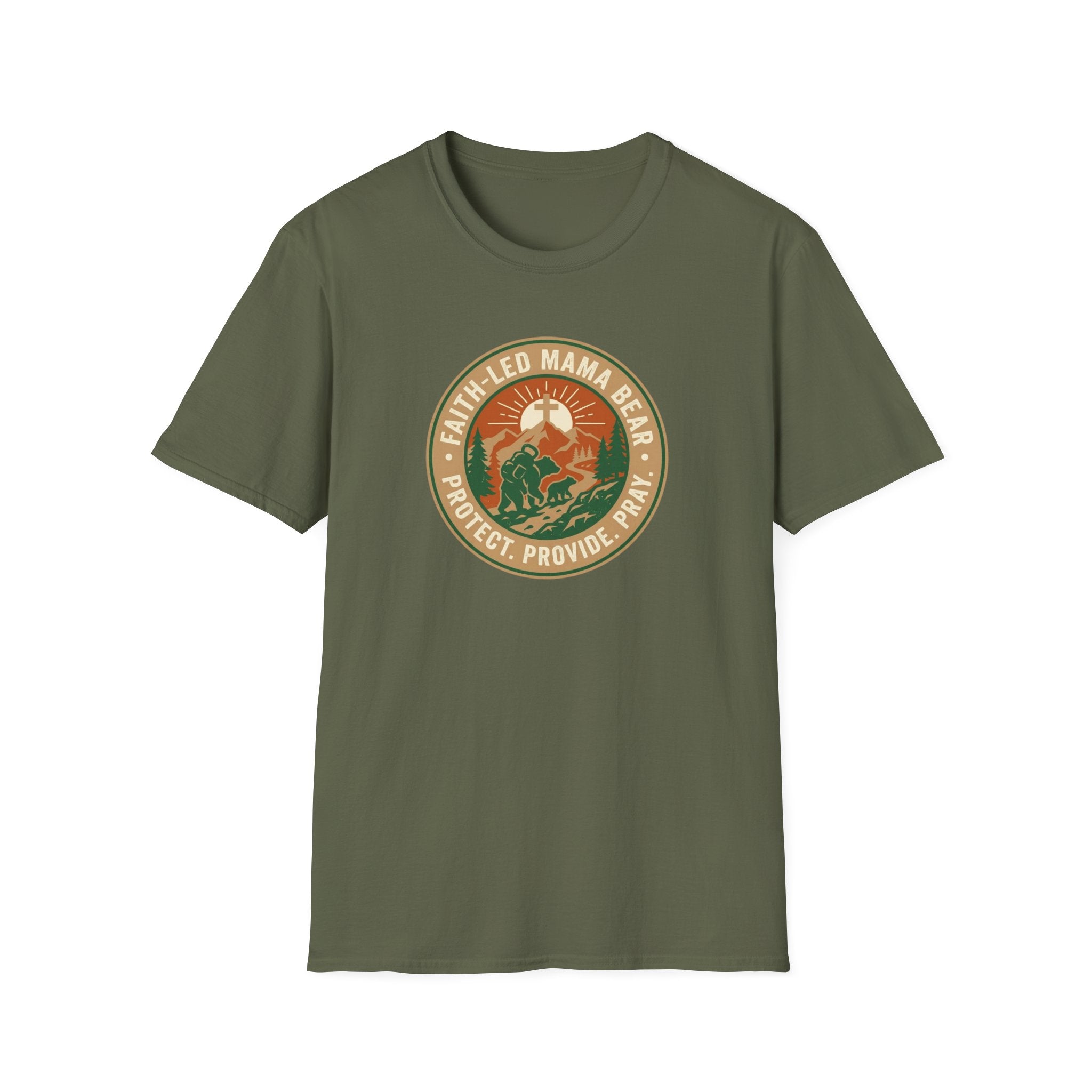 Faith-Led Mama Bear T-Shirt.