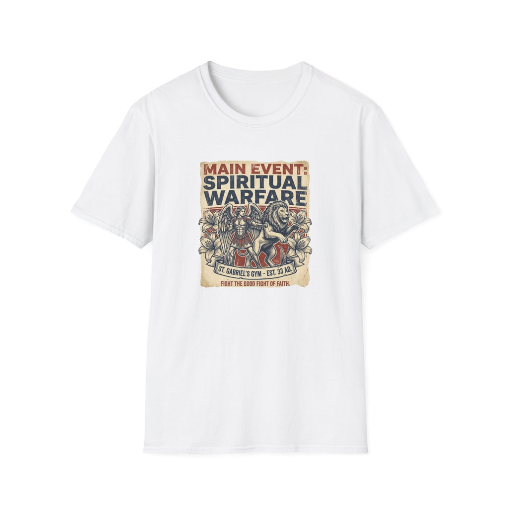 Main Event: Spiritual Warfare T-Shirt.