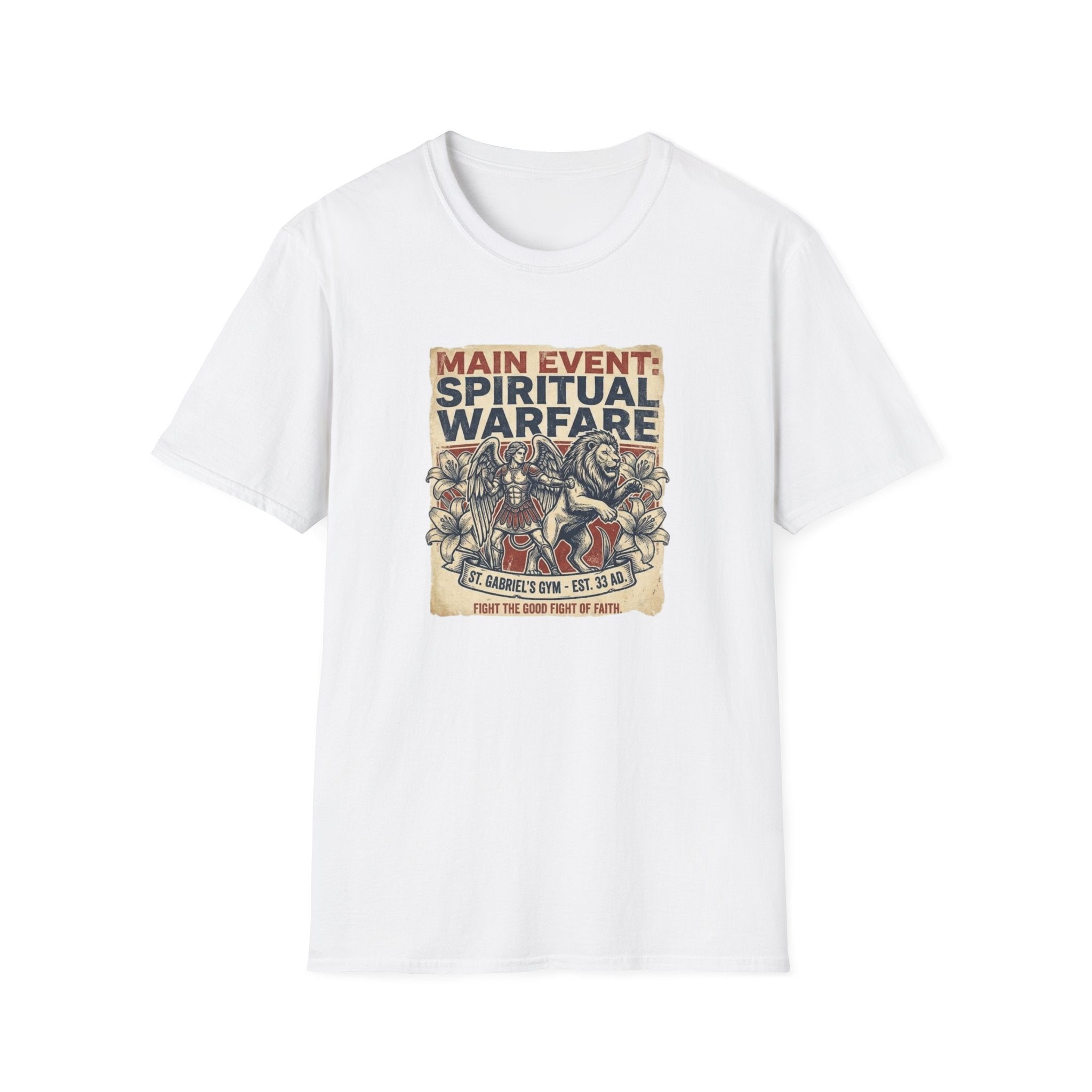Main Event: Spiritual Warfare T-Shirt.
