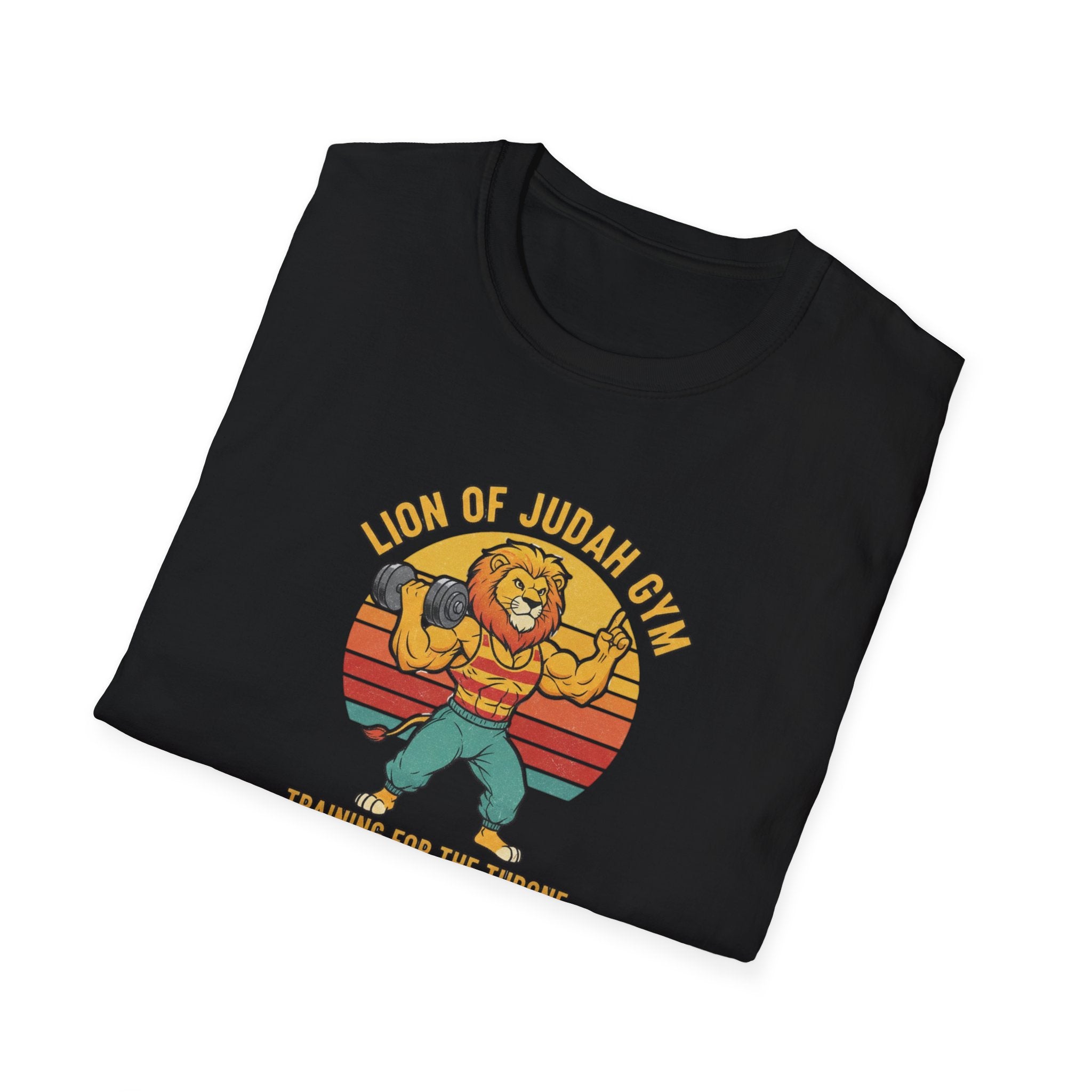 Lion Of Judah Gym T-Shirt.