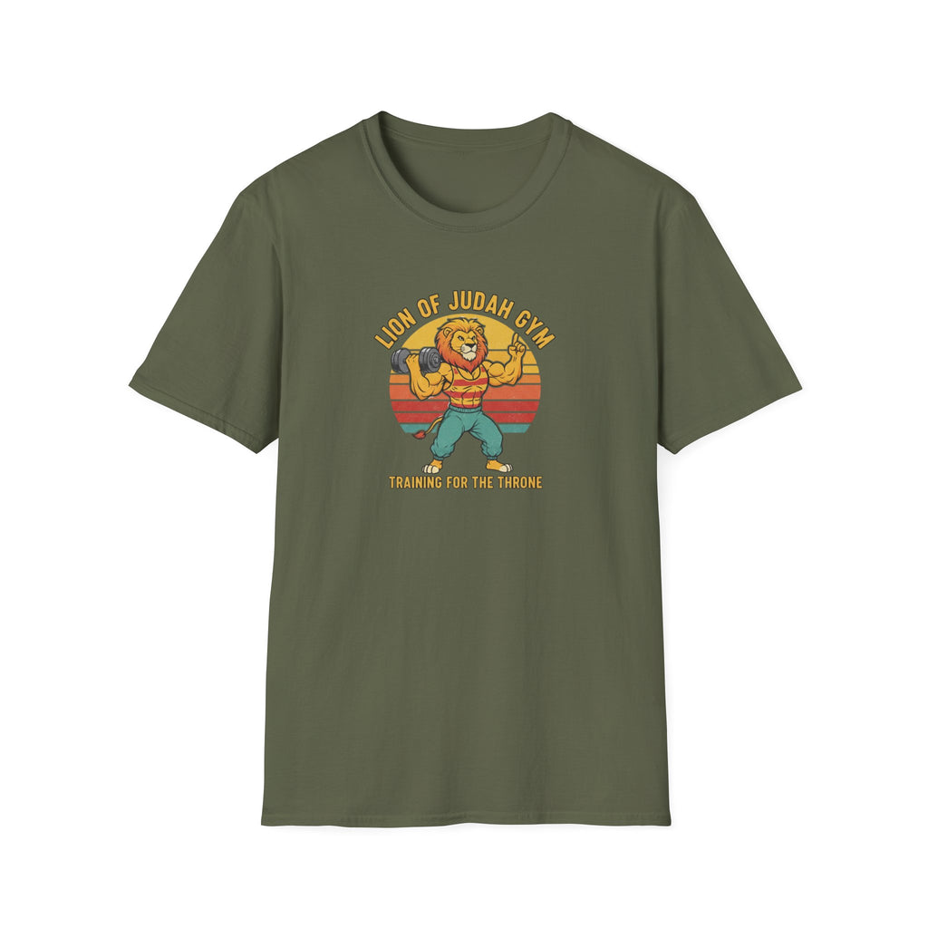 Lion Of Judah Gym T-Shirt.