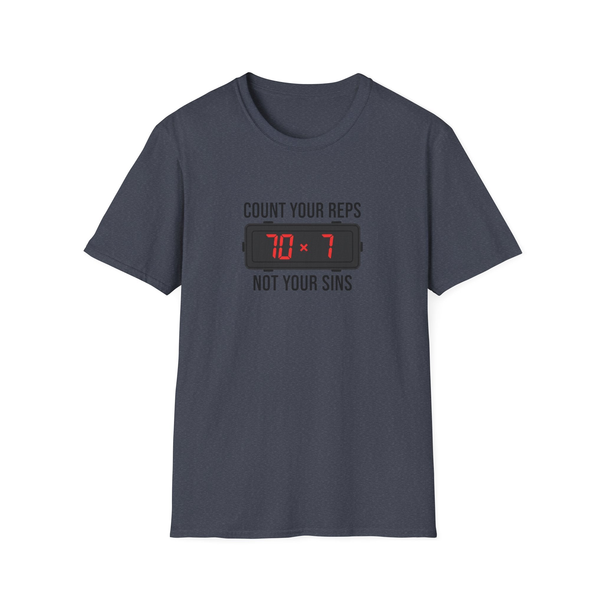 Count your Reps Not Your Sins T-Shirt.