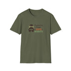 Powered By Prayer Coffee and Deadlifts T-Shirt.