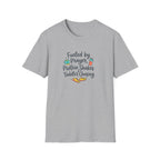Fueled by Prayer, Protein Shakes & Toddler Chasing T-Shirt.
