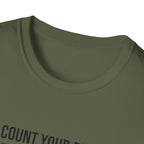 Count your Reps Not Your Sins T-Shirt.