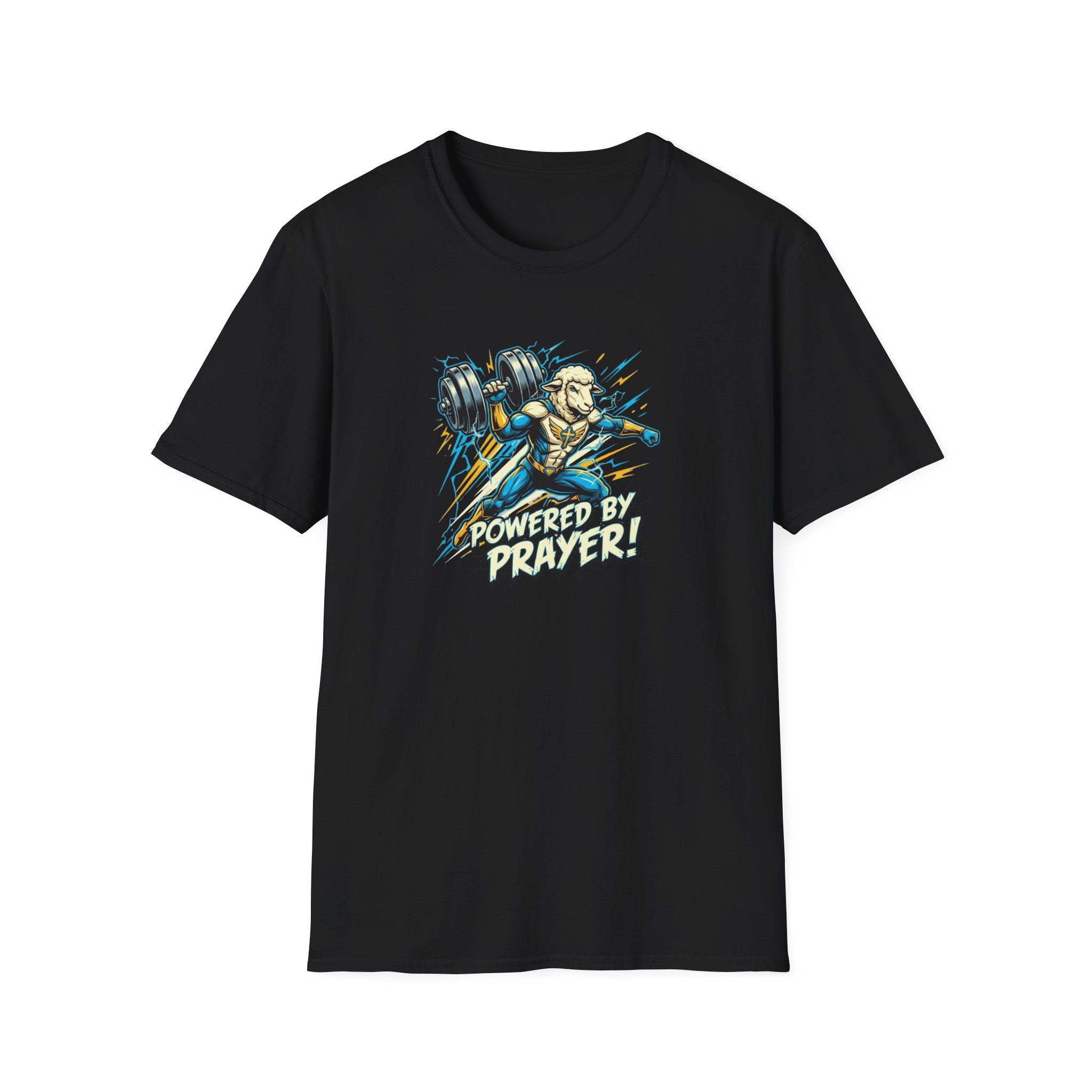 Powered By Prayer! T-Shirt.
