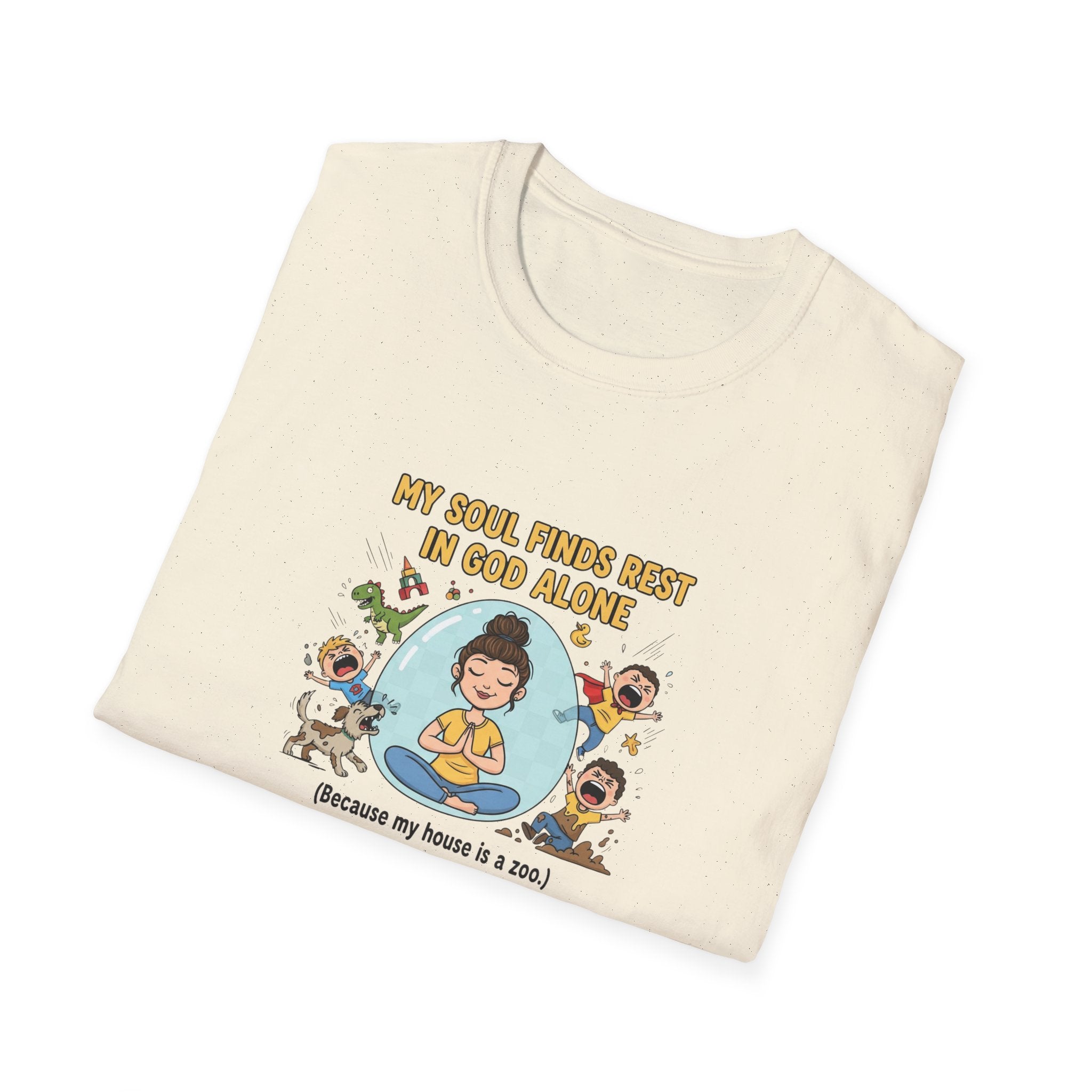 My Soul Finds Rest In God Alone T-Shirt.