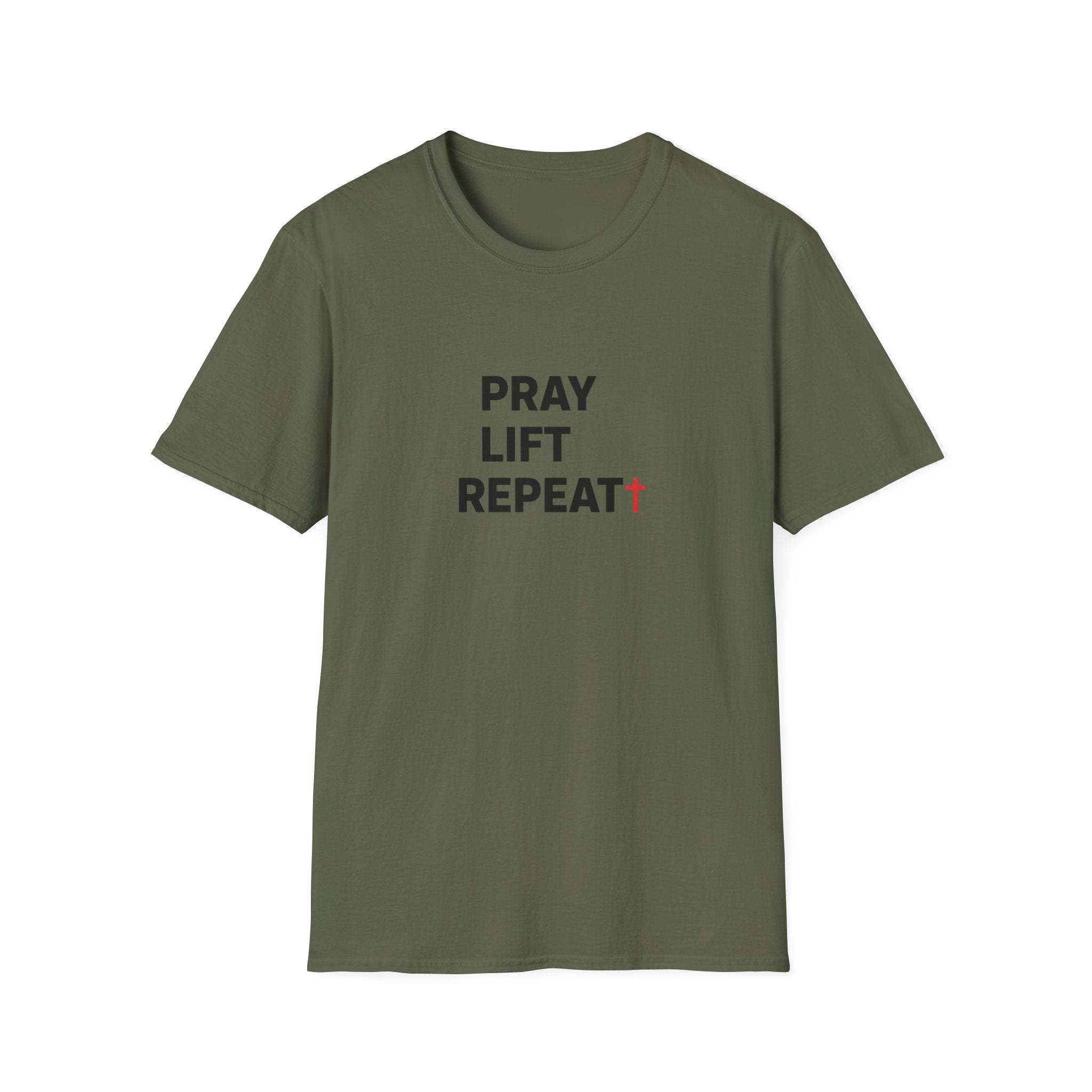 Pray Lift Repeat T-Shirt.