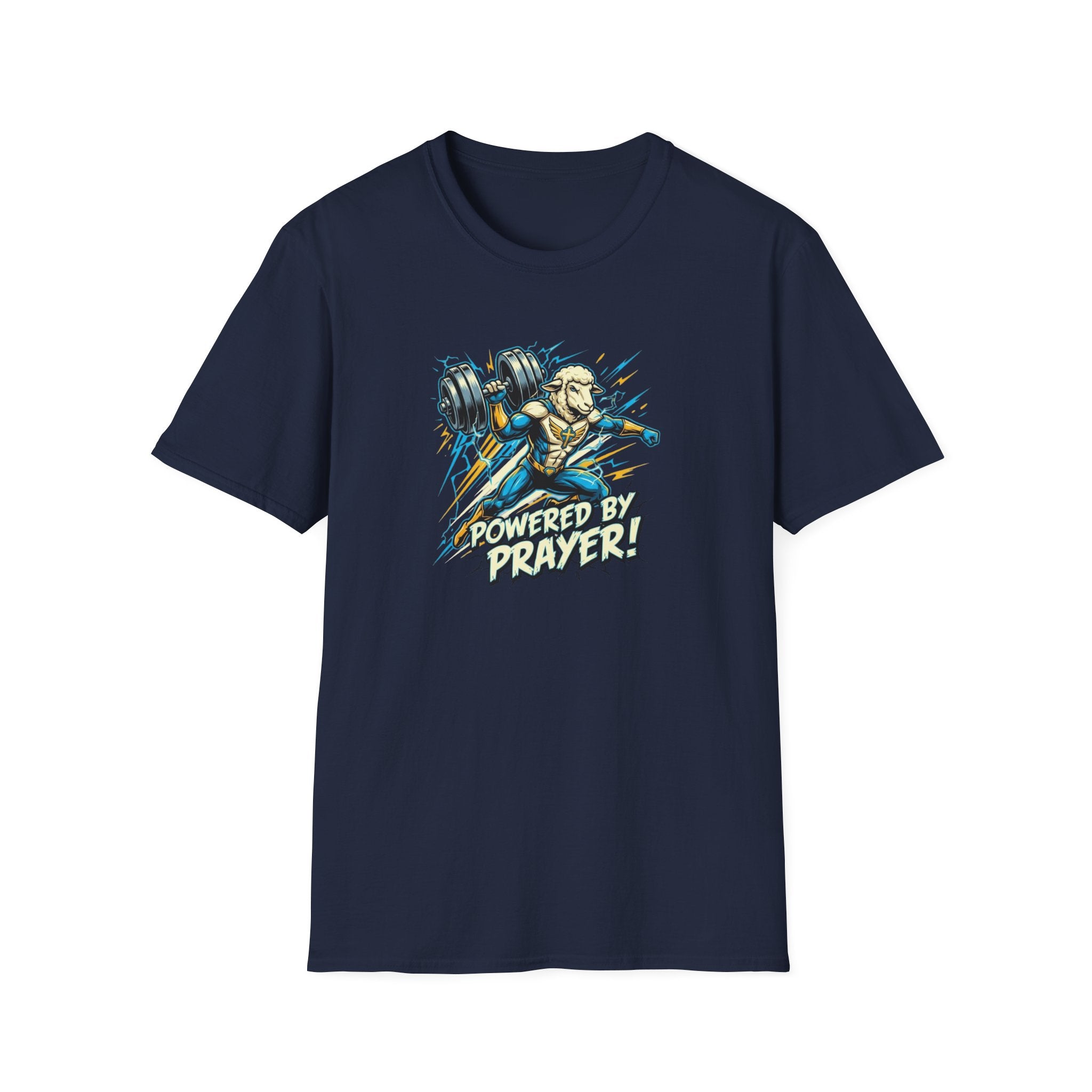 Powered By Prayer! T-Shirt.