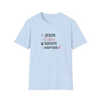 Jesus Coffee Squats Naptime T-Shirt.