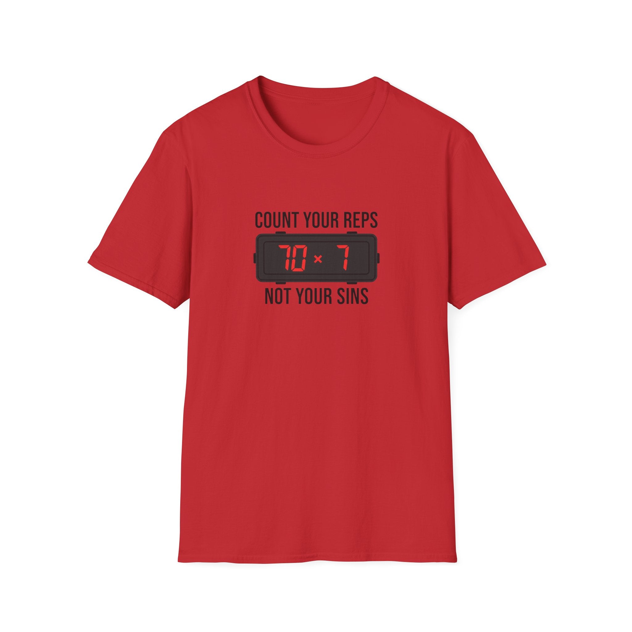 Count your Reps Not Your Sins T-Shirt.