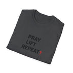 Pray Lift Repeat T-Shirt.