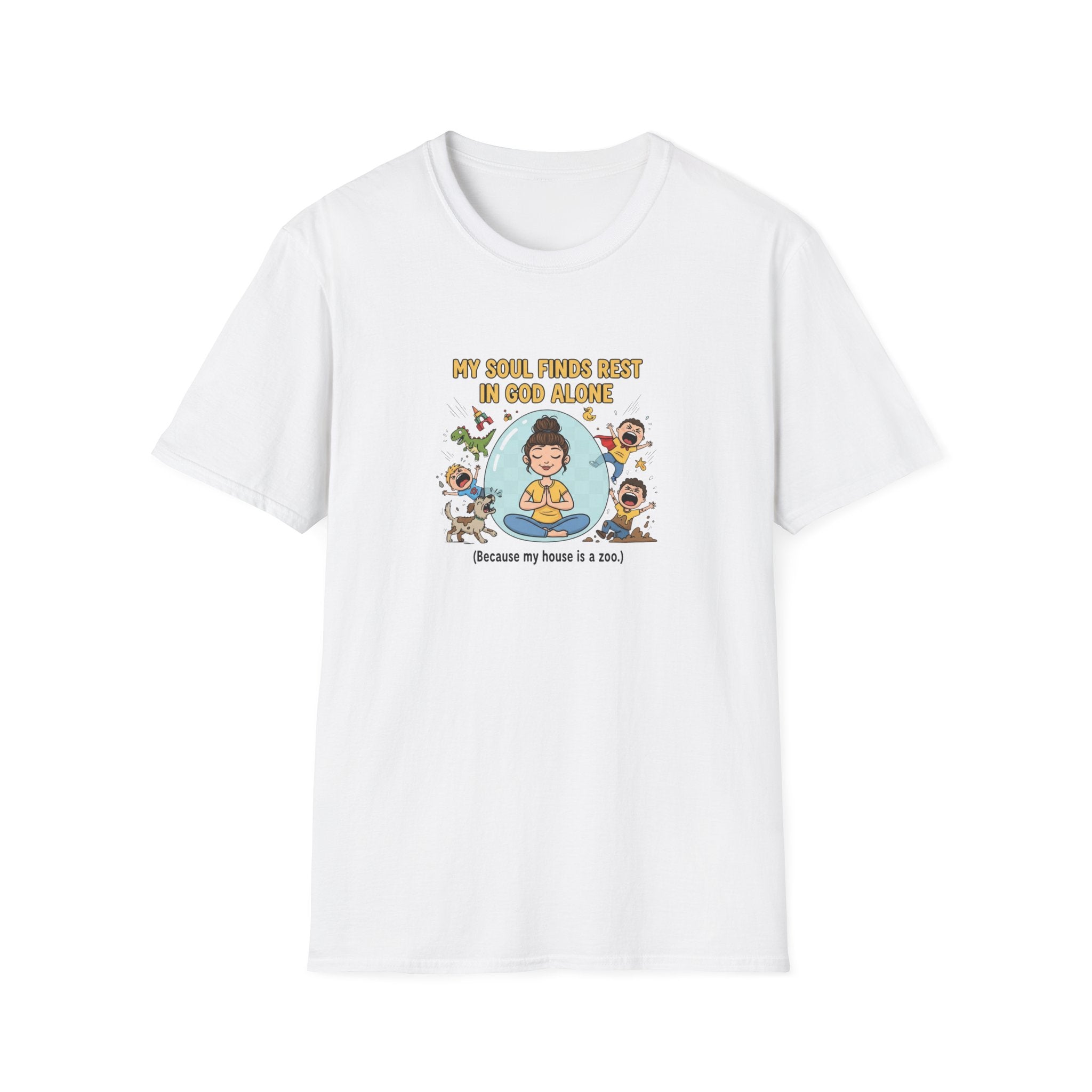 My Soul Finds Rest In God Alone T-Shirt.