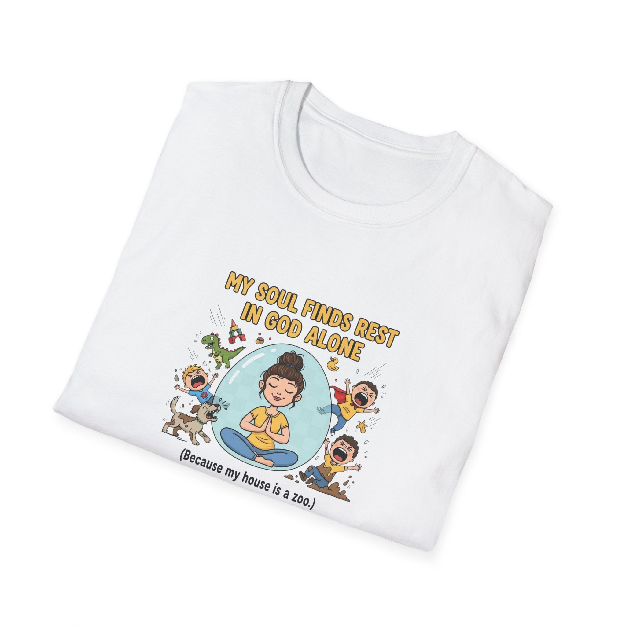 My Soul Finds Rest In God Alone T-Shirt.