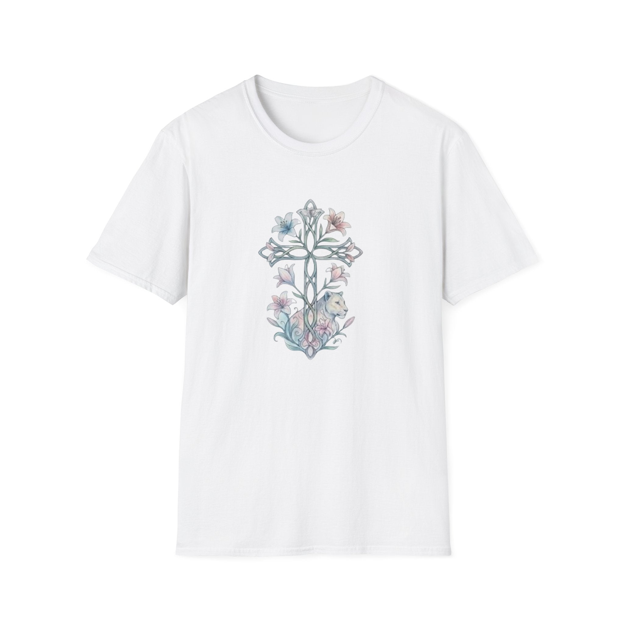Lions & Lilies Cross T-Shirt.
