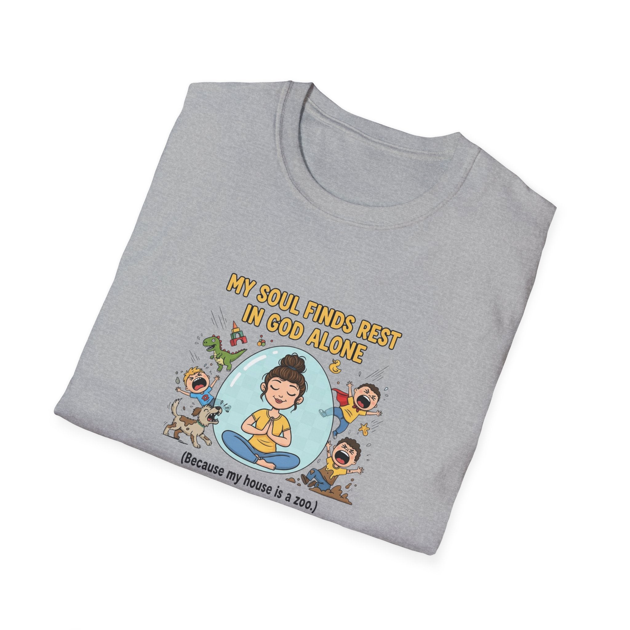My Soul Finds Rest In God Alone T-Shirt.
