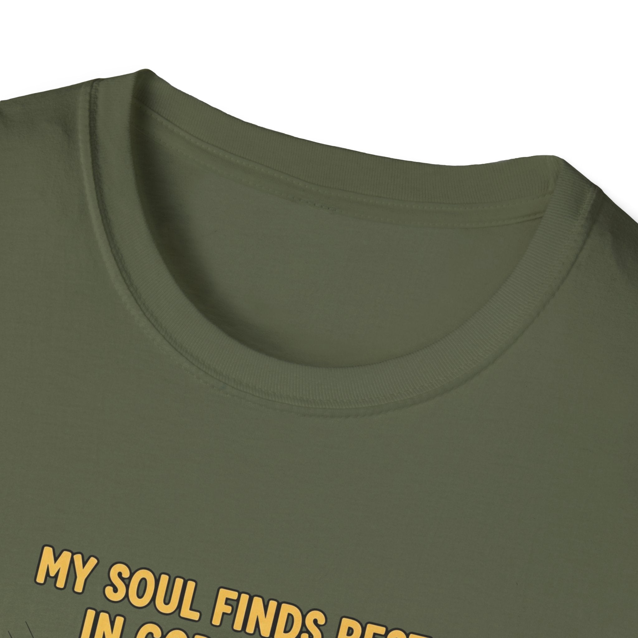 My Soul Finds Rest In God Alone T-Shirt.