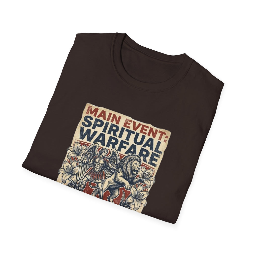 Main Event: Spiritual Warfare T-Shirt.