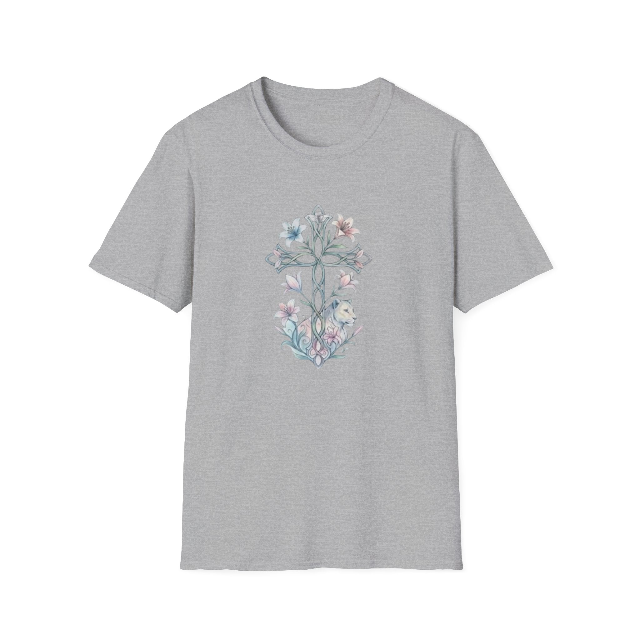 Lions & Lilies Cross T-Shirt.