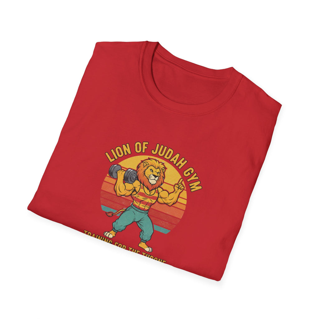Lion Of Judah Gym T-Shirt.