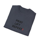 Pray Lift Repeat T-Shirt.