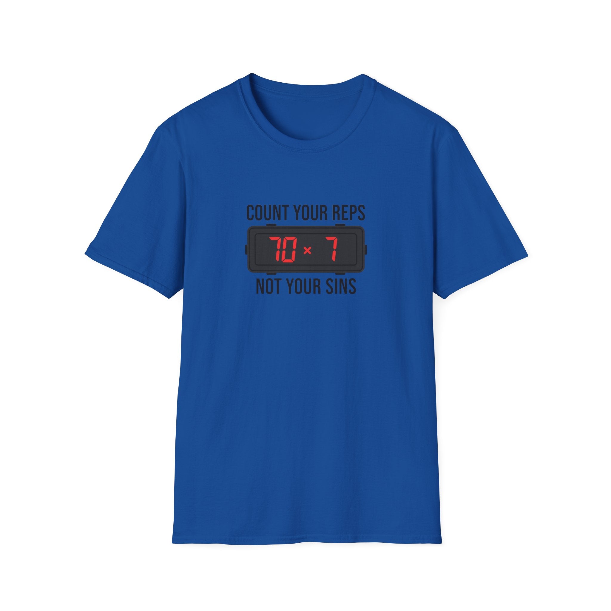 Count your Reps Not Your Sins T-Shirt.
