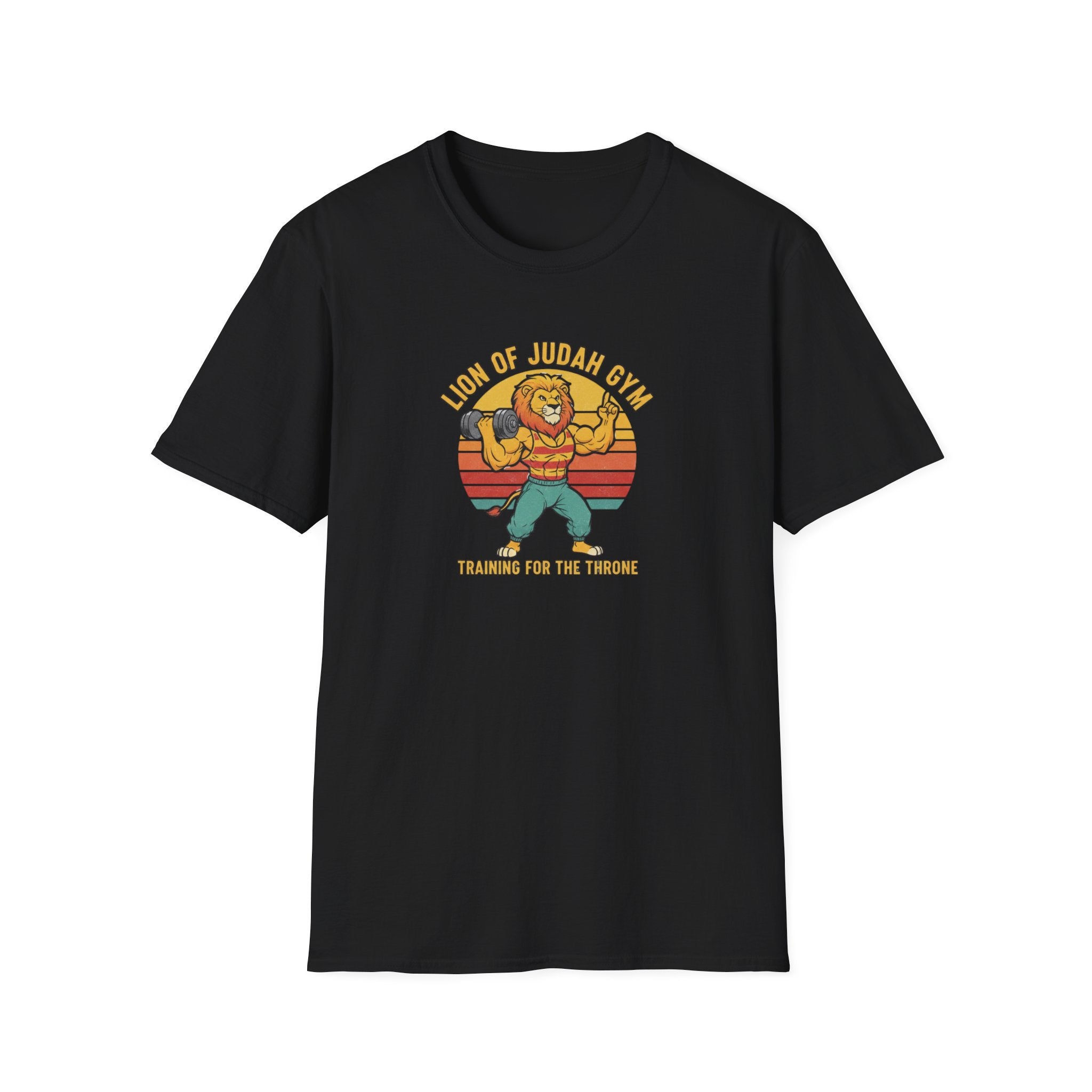 Lion Of Judah Gym T-Shirt.