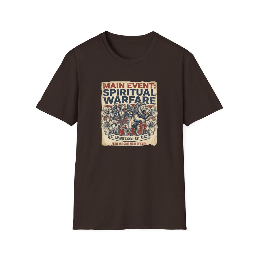 Main Event: Spiritual Warfare T-Shirt.