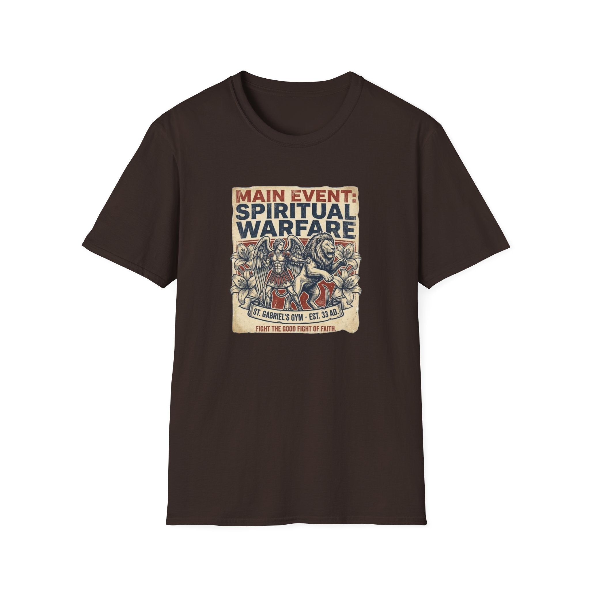 Main Event: Spiritual Warfare T-Shirt.