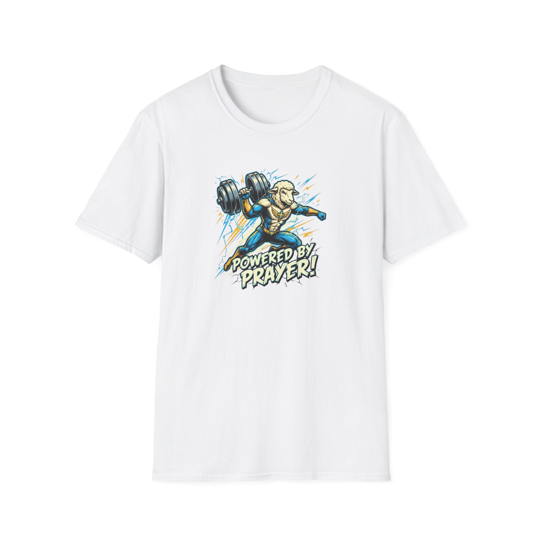 Powered By Prayer! T-Shirt.