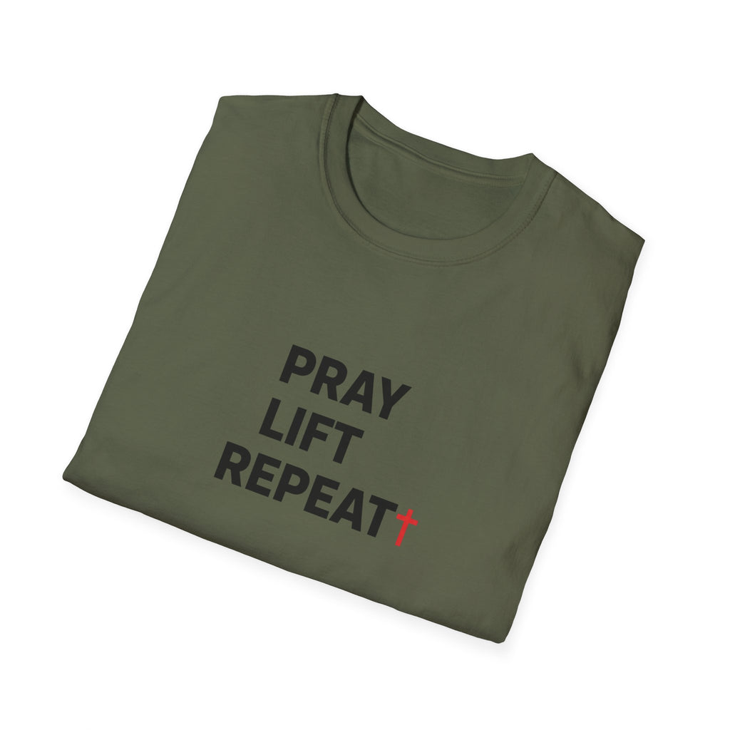 Pray Lift Repeat T-Shirt.