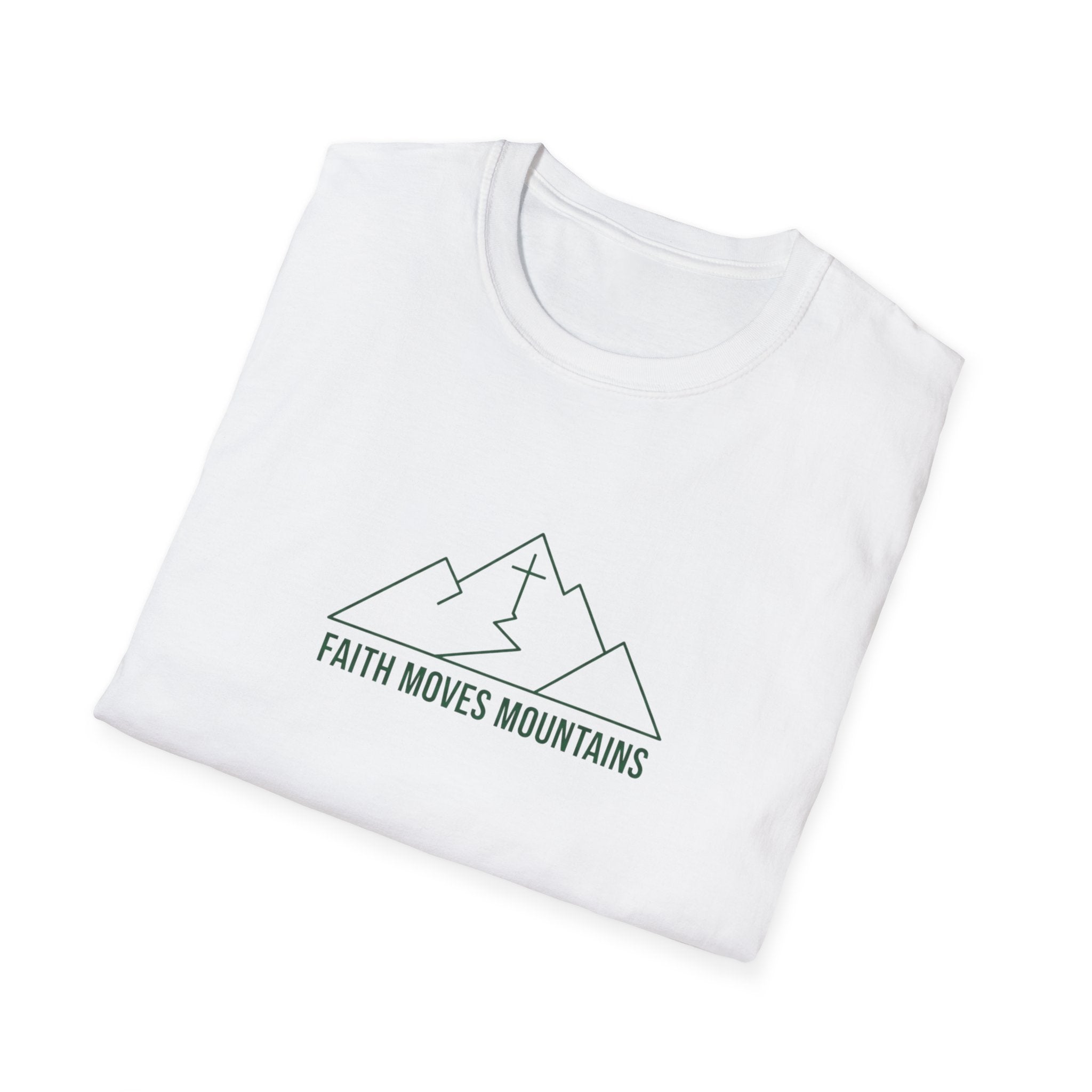 Faith Moves Mountains T-Shirt.