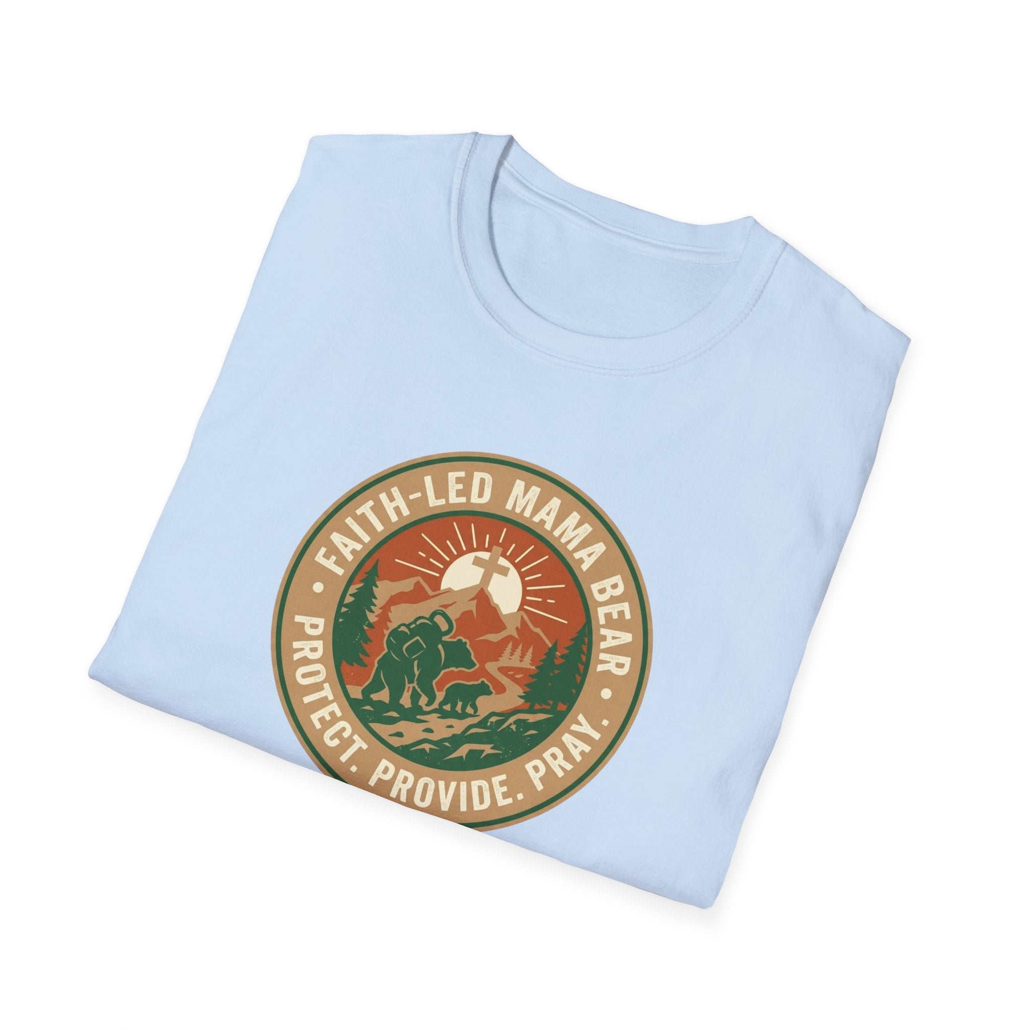 Faith-Led Mama Bear T-Shirt.