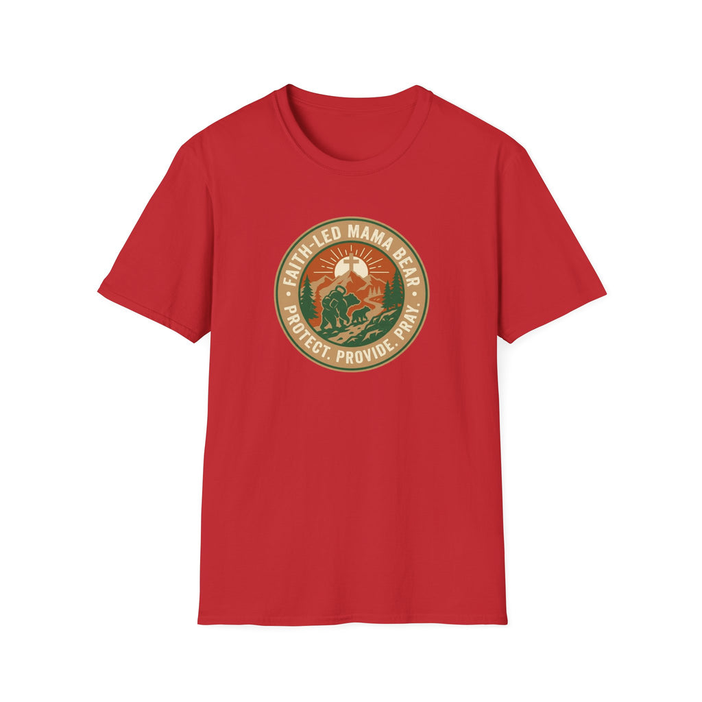 Faith-Led Mama Bear T-Shirt.
