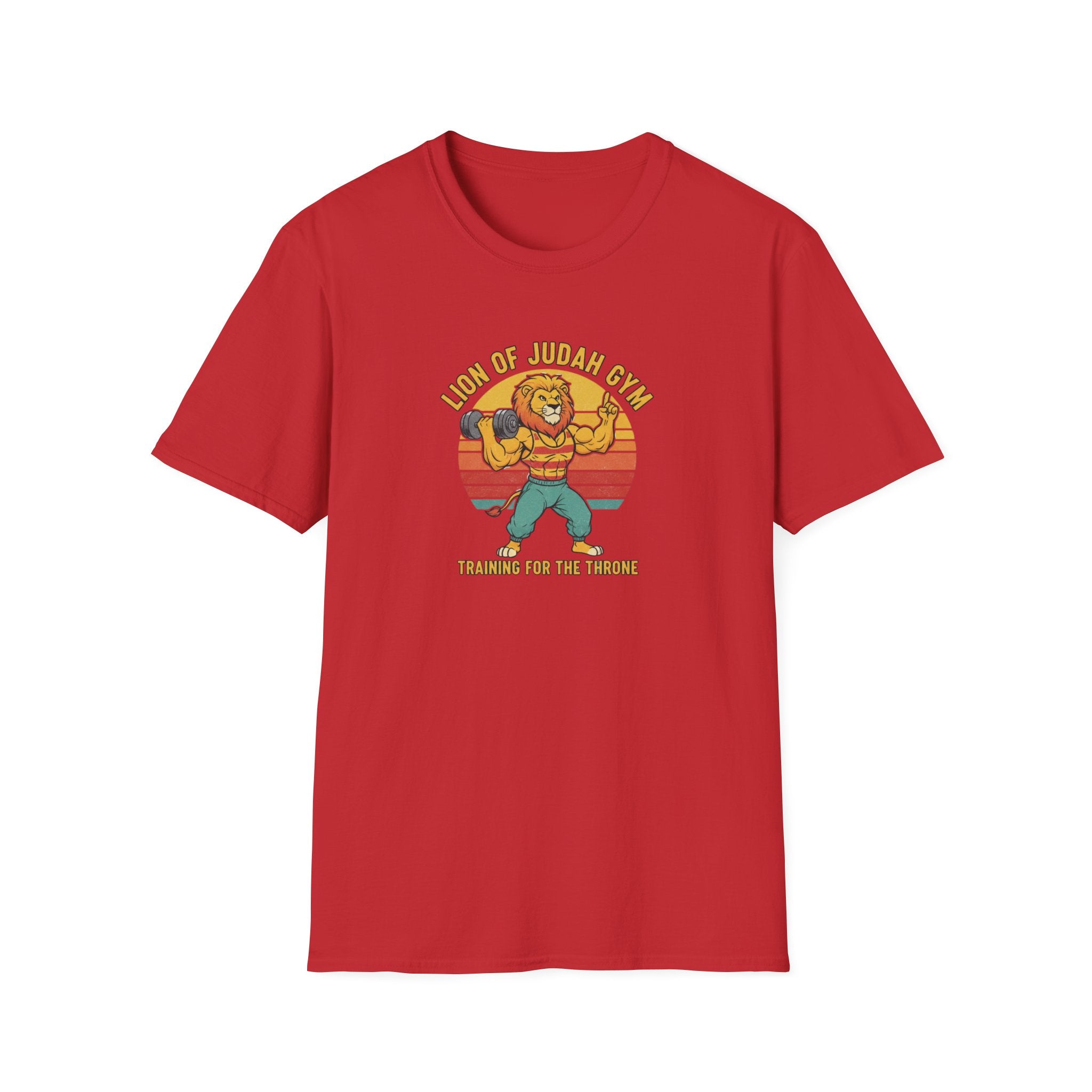 Lion Of Judah Gym T-Shirt.