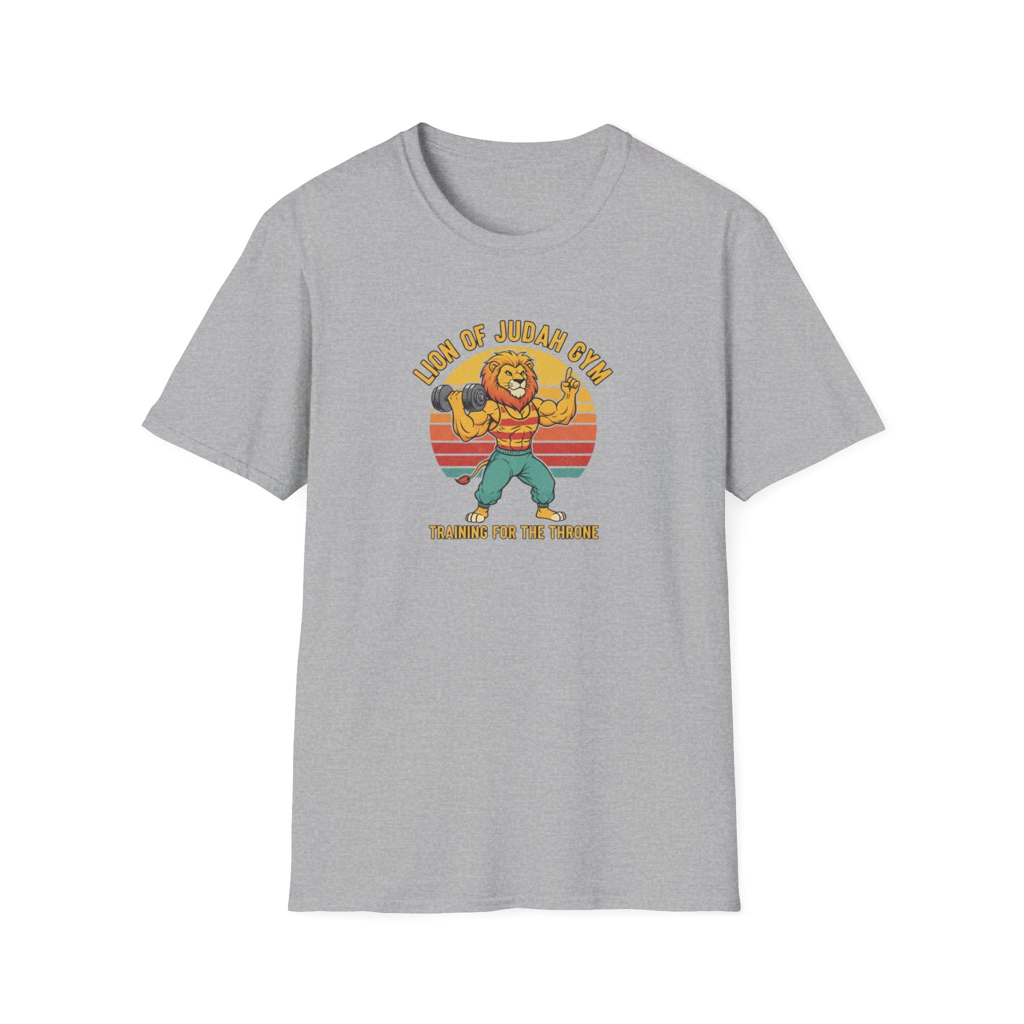 Lion Of Judah Gym T-Shirt.
