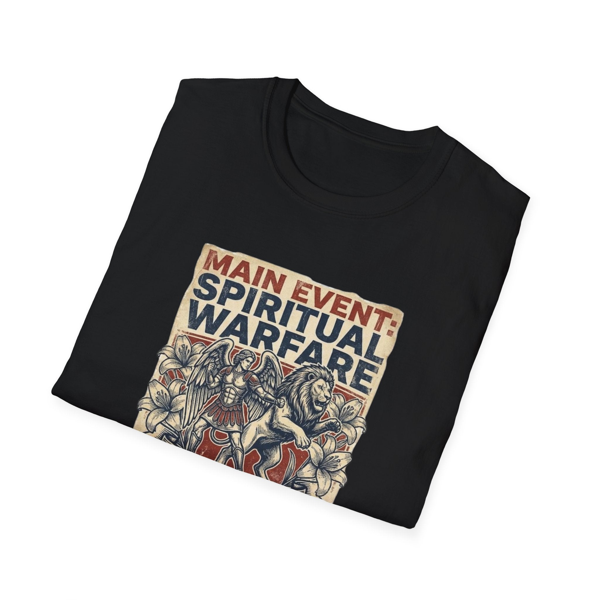Main Event: Spiritual Warfare T-Shirt.