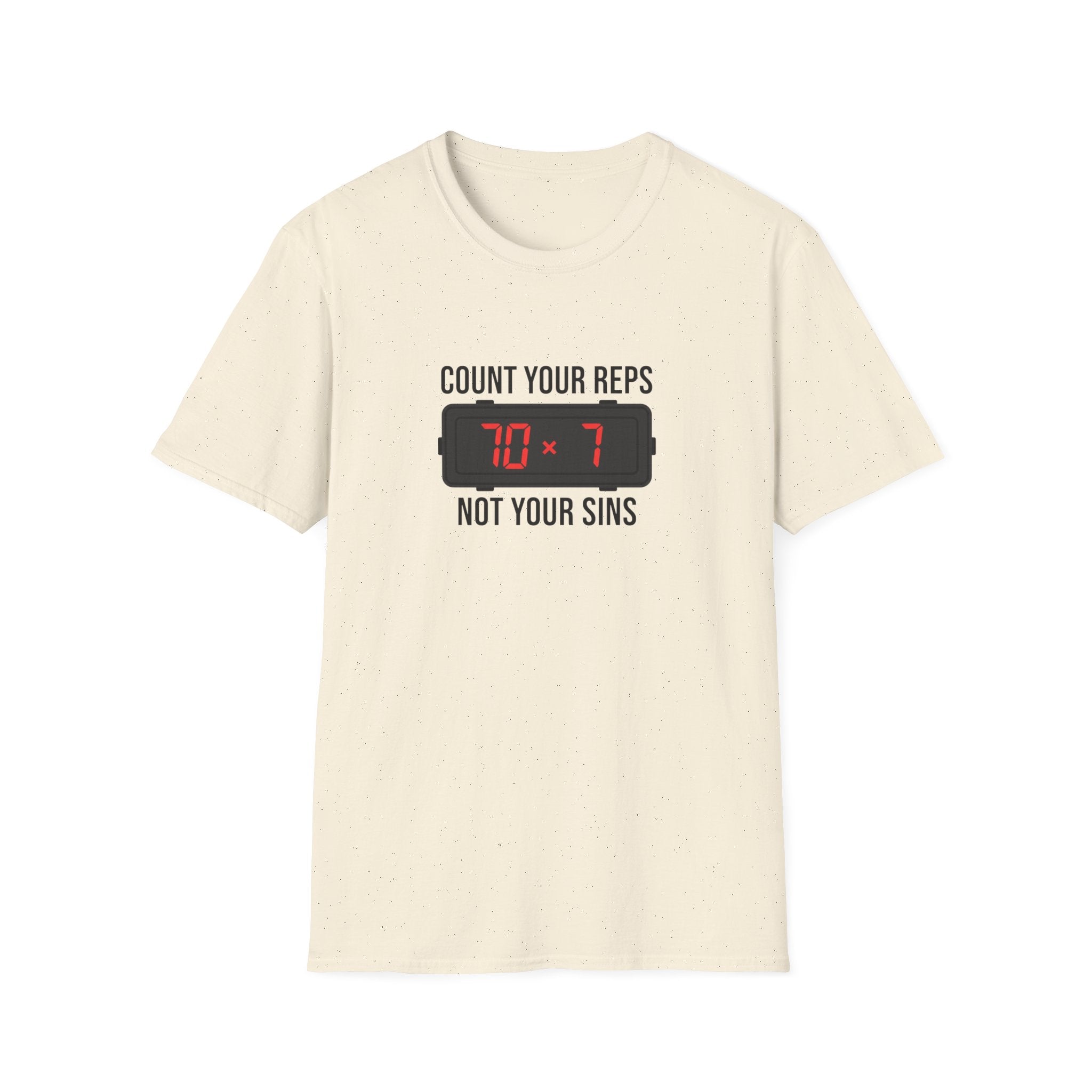 Count your Reps Not Your Sins T-Shirt.