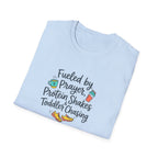 Fueled by Prayer, Protein Shakes & Toddler Chasing T-Shirt.