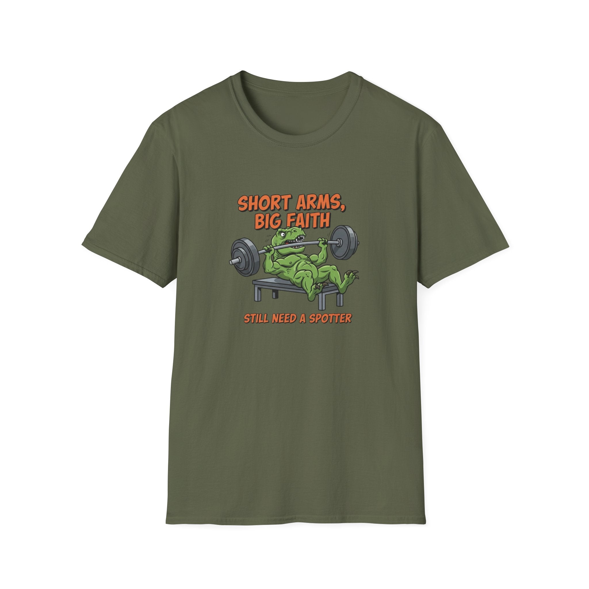 Short Arms, Big Faith T-Shirt.