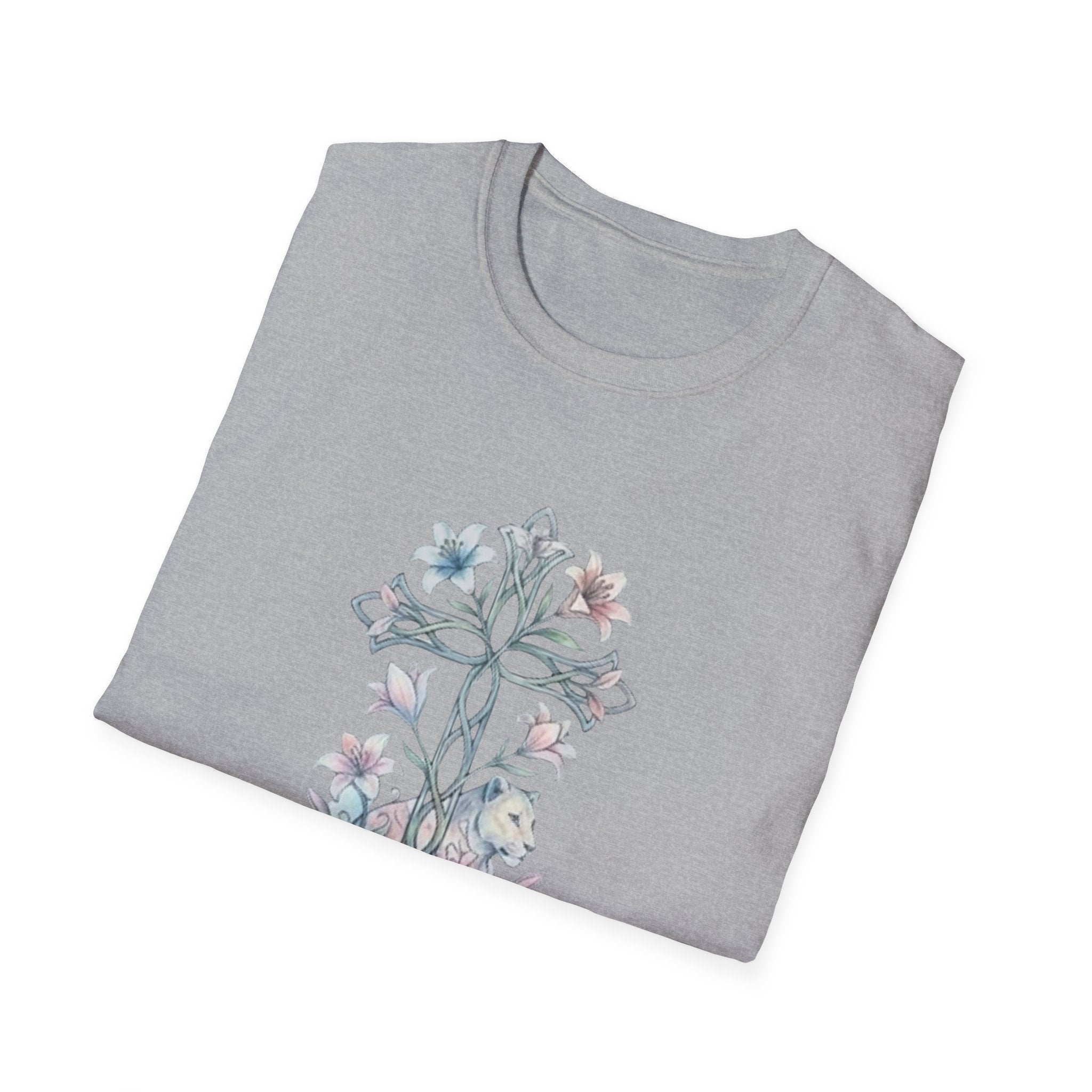 Lions & Lilies Cross T-Shirt.