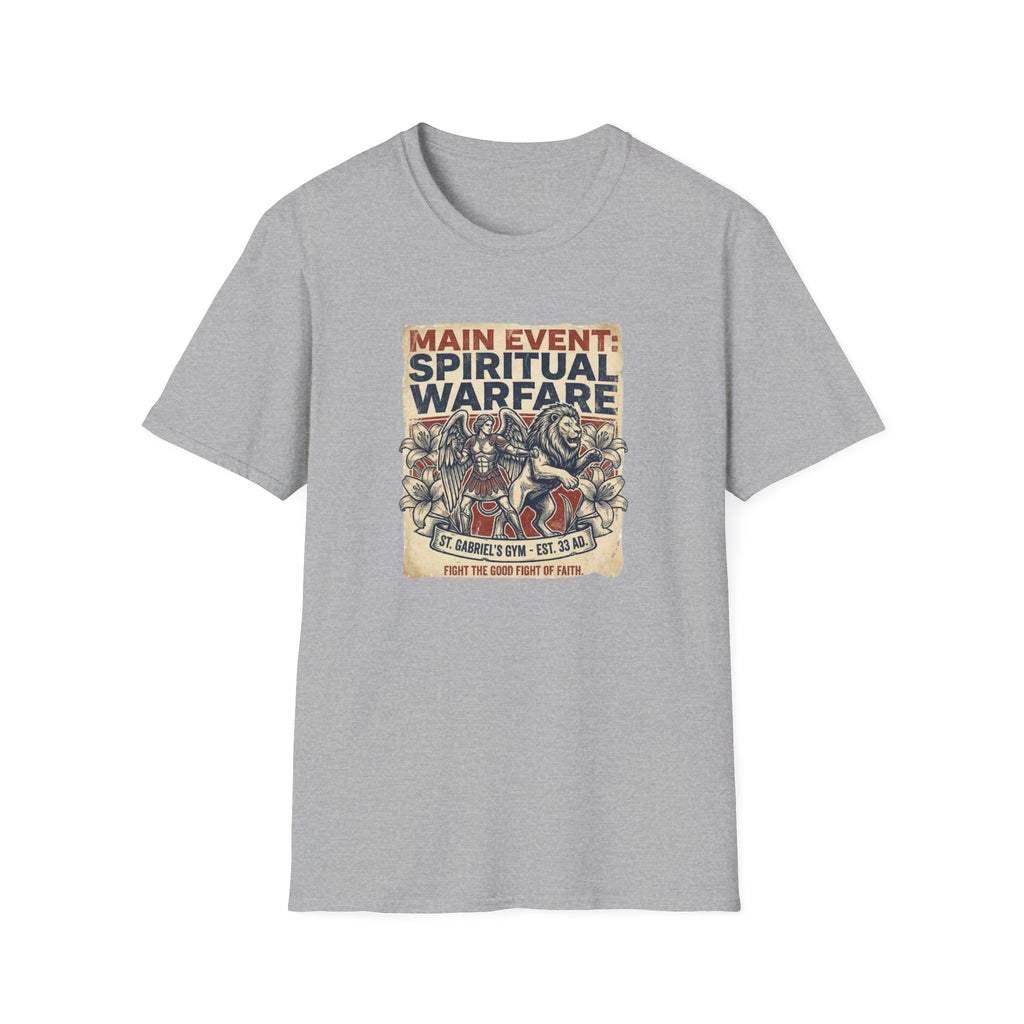 Main Event: Spiritual Warfare T-Shirt.