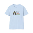 Powered By Prayer Coffee and Deadlifts T-Shirt.