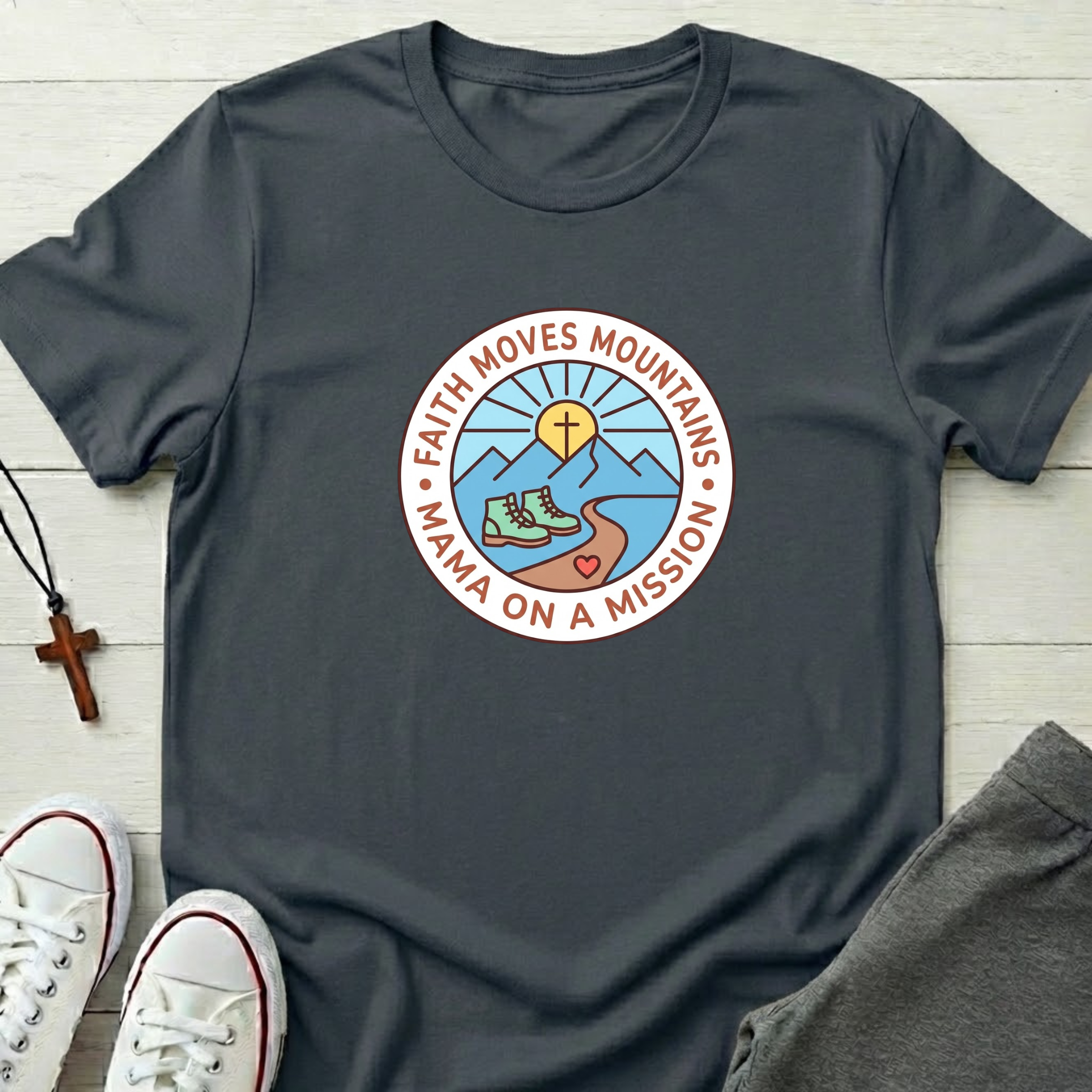 Faith Moves Mountains T-Shirt.
