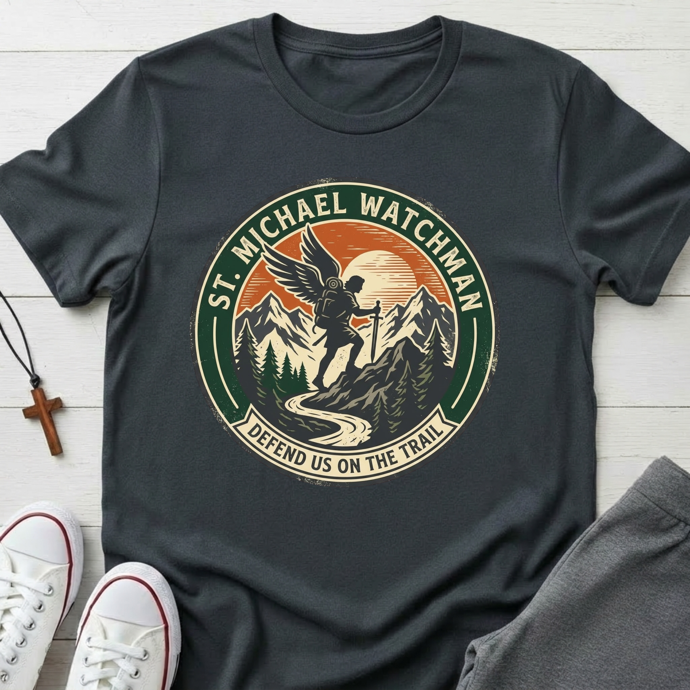 St. Michael Watchman T-Shirt.