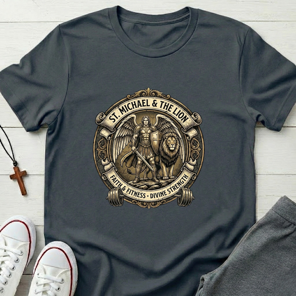 St. Michael And The Lion T-Shirt.