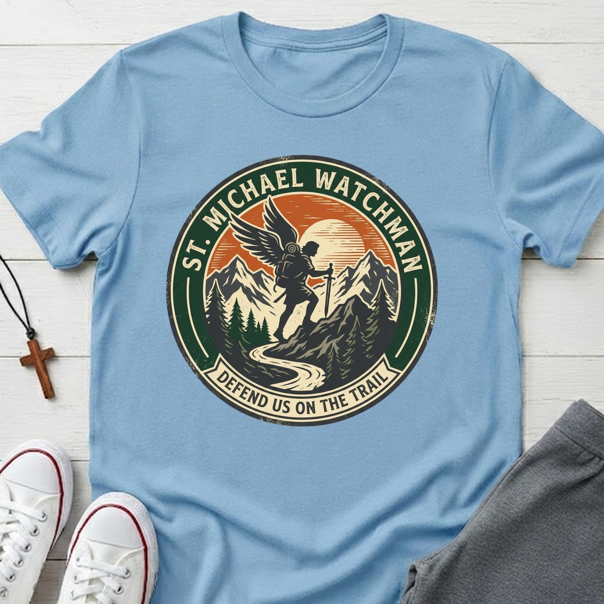 St. Michael Watchman T-Shirt.