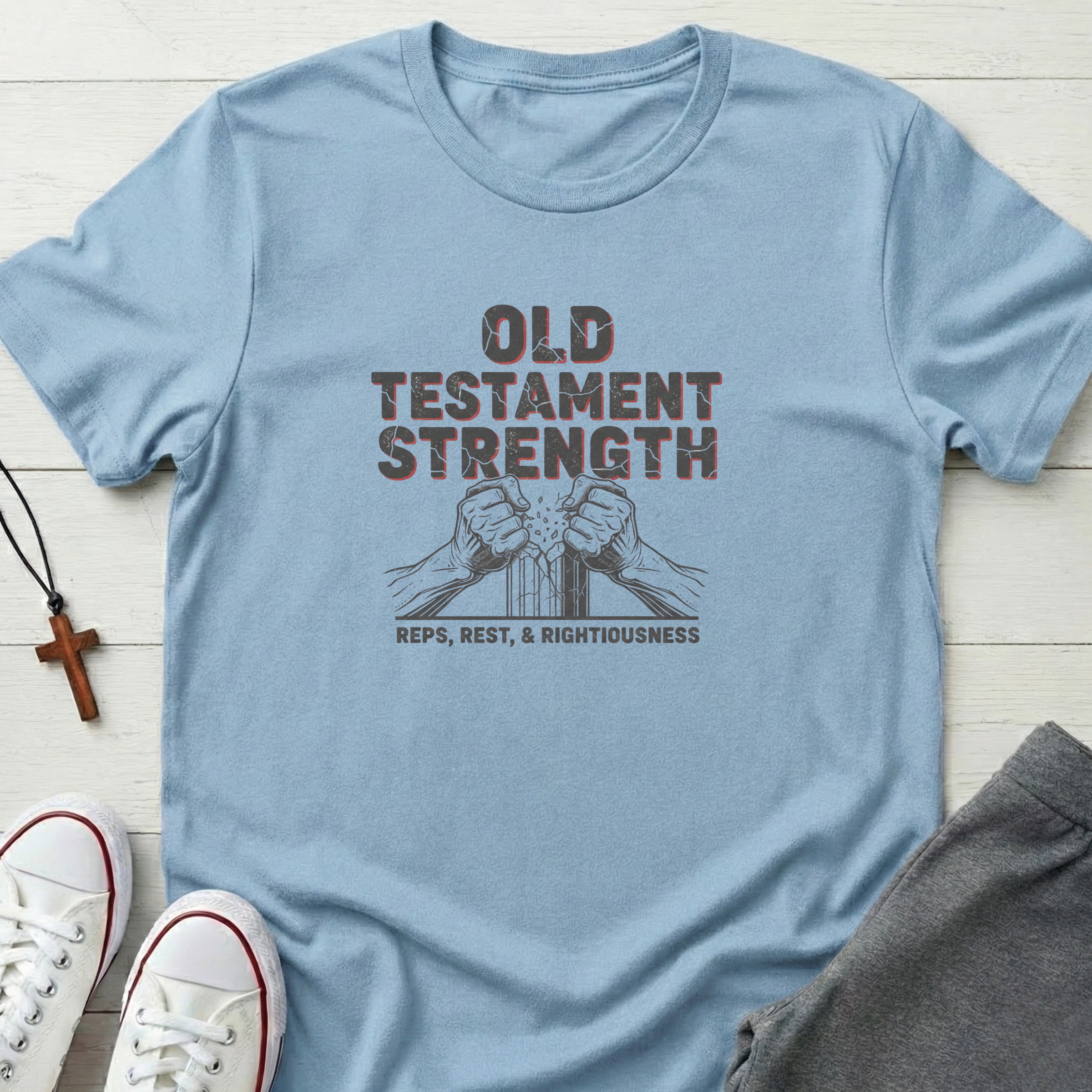 Old Testament Strength T-Shirt.
